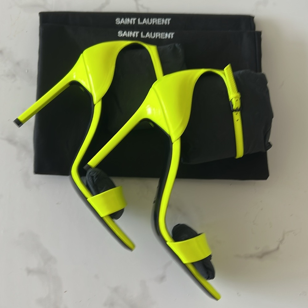 Saint Laurent amber strap heel 36sz, sale !!! - Picture 7 of 13